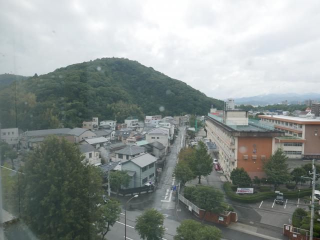 筆山ホールから筆山