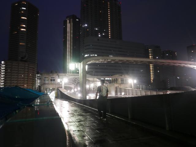 勝鬨橋と東京
