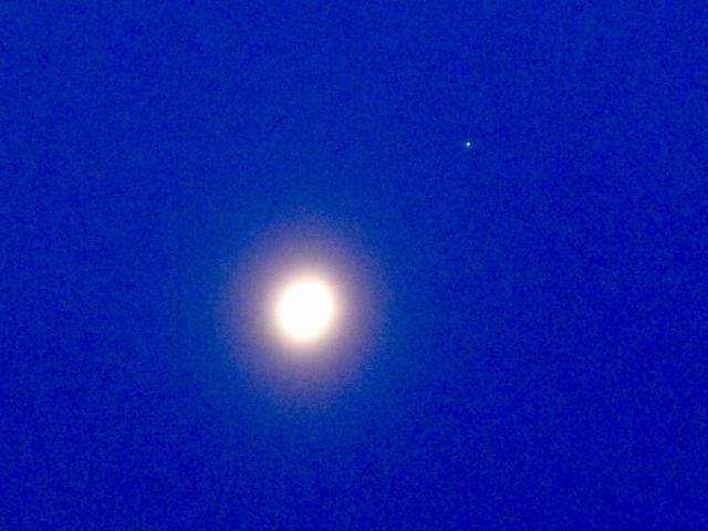 月と木星と衛星の大きさ