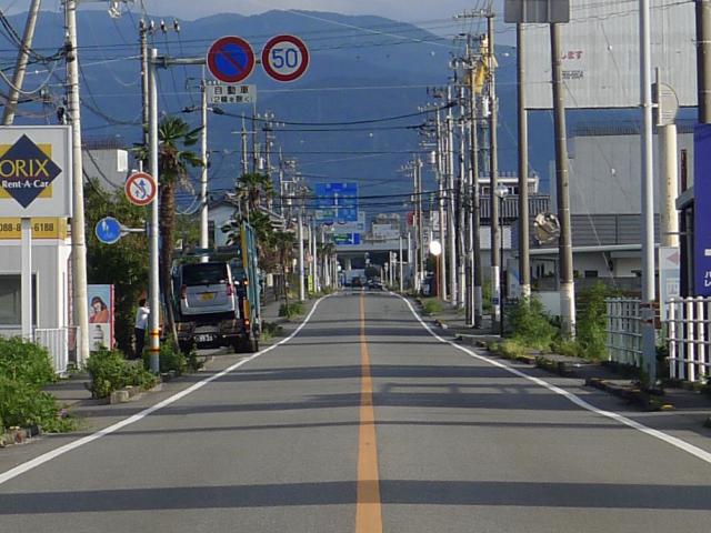 直線道路