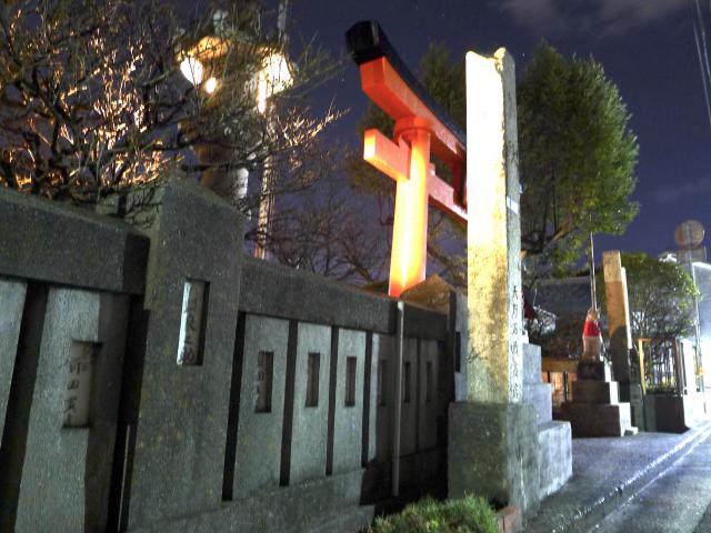 キツネとタヌキ、稲荷神社と大膳神社