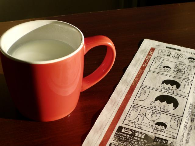 たくみ君のホットミルク