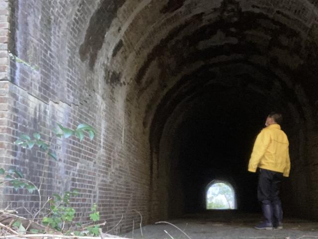 明治29年、煉瓦造りの隧道