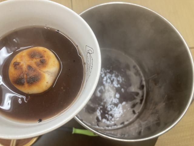 鏡開きとおぜんざい