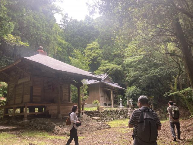新改駅から大法寺観音堂、松尾サイフォンへ