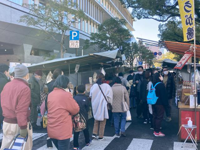 2022年最後の日曜市