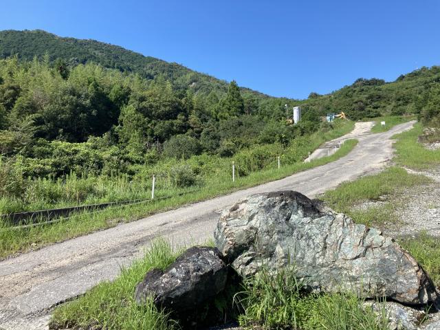 円行寺の蛇紋岩