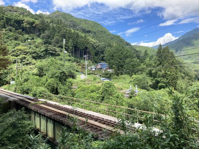 西屋敷隧道と地滑り