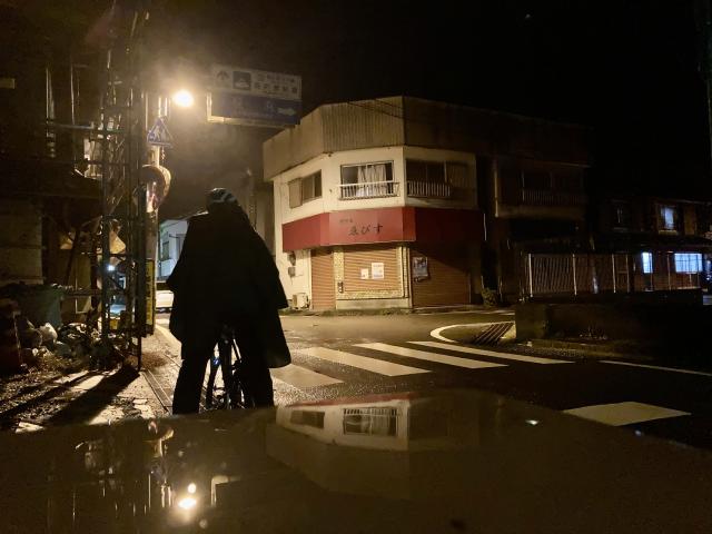 長浜の三叉路