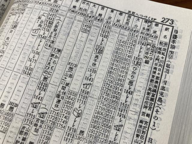 超特急ひかり号と急行ひかり
