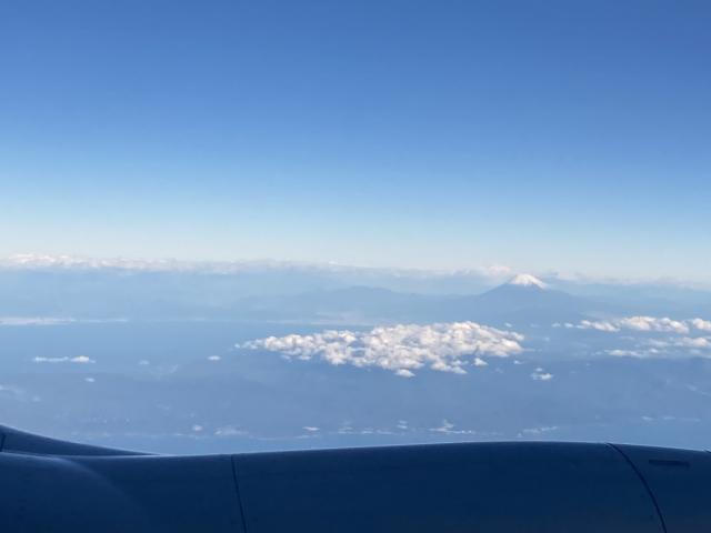 富士山と日本アルプス