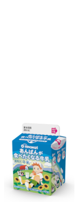 あんぱんが食べたくなる牛乳